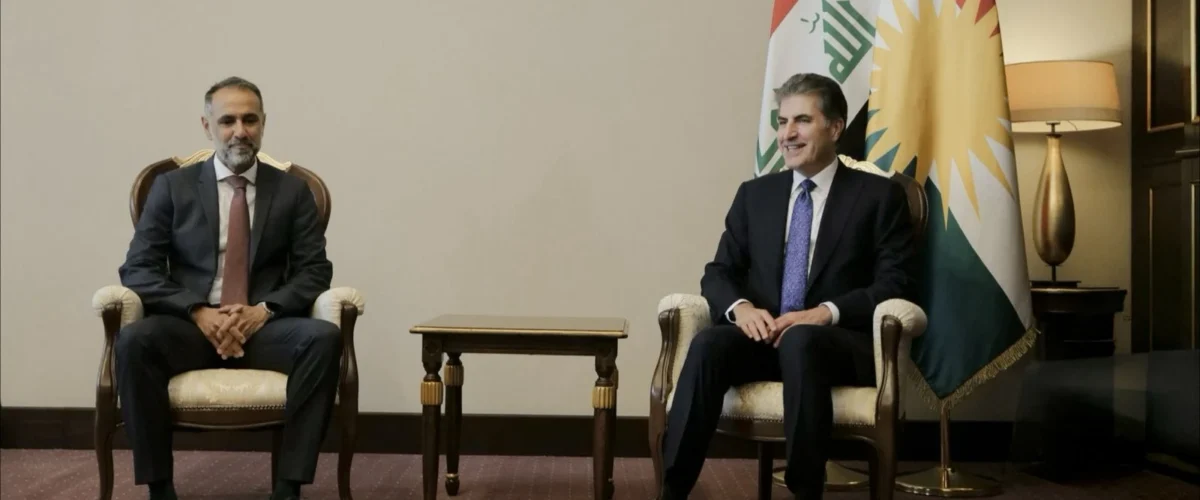 رئيس إقليم كوردستان نيجيرفان بارزاني
