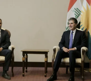 رئيس إقليم كوردستان نيجيرفان بارزاني