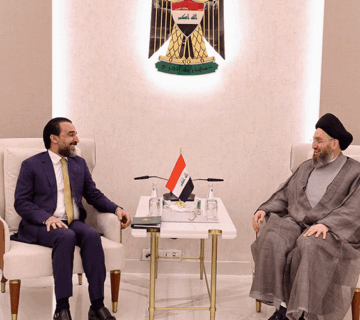 السيد الحكيم والحلبوسي