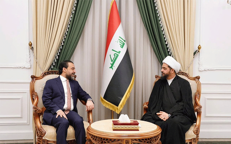 الحلبوسي والشيخ الخزعلي