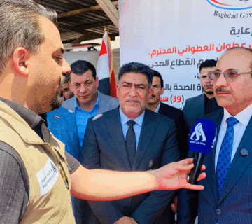 مشاريع استراتيجية للمجاري في أطراف بغداد