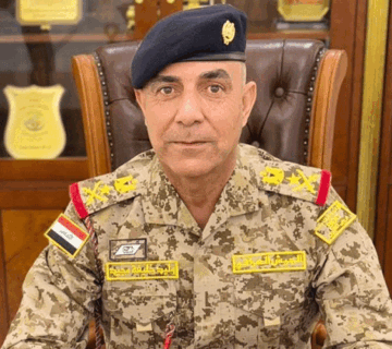 قائد عمليات بغداد الفريق الدرع الركن، وليد خليفة