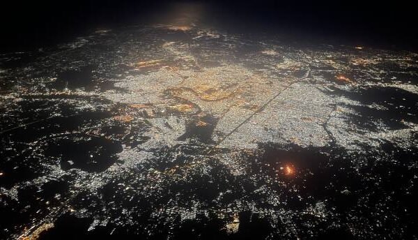 Luchtfoto van Bagdad Irak