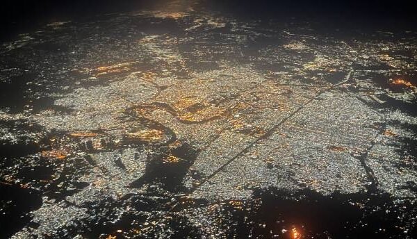 Luchtfoto van Bagdad Irak
