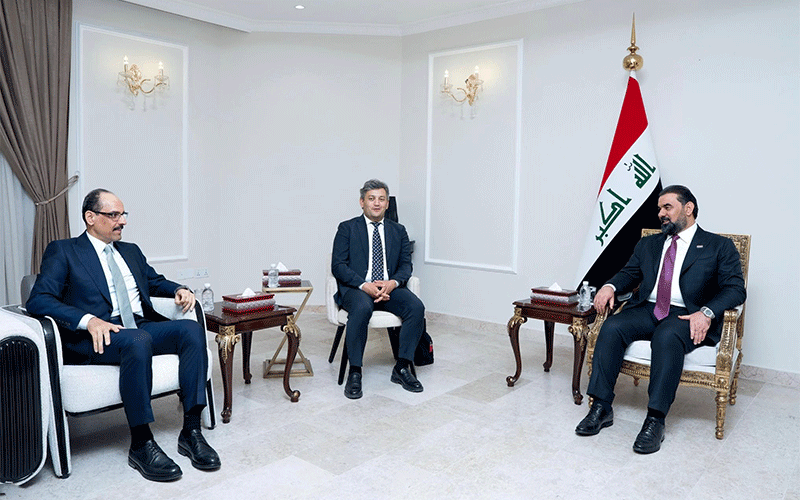 الحلبوسي ورئيس المخابرات التركي