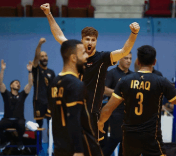 منتخب الطائرة يحقق البرونزية