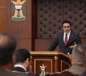 استقبال رئيس وزراء لبنان 