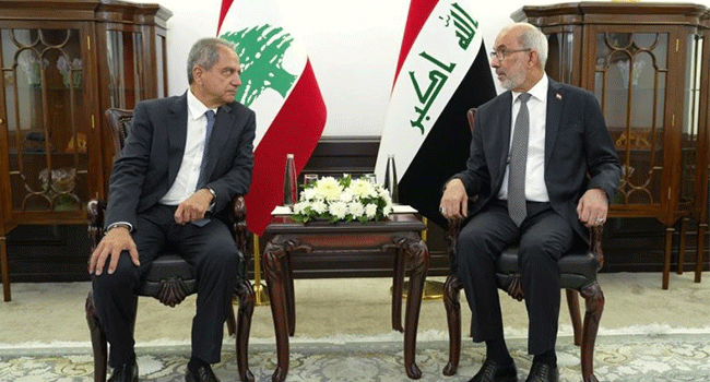 لقاء وزراء العراق ولبنان