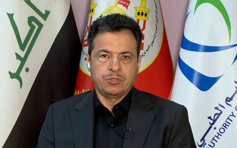 الزيدي خلال مقابلة إعلامية