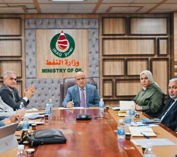 اجتماع في وزارة النفط العراقية لبحث خطط ومسارات تصدير النفط 