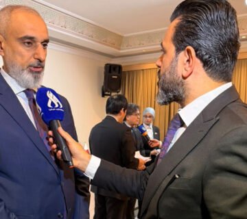 صحة-الكرخ مسؤول في صحة الكرخ يتحدث خلال مقابلة إعلامية عن تطوير المستشفيات