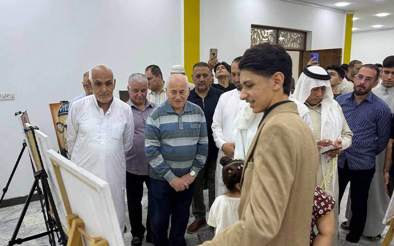 فعالية ثقافية في بغداد بحضور عدد من المواطنين والشباب 